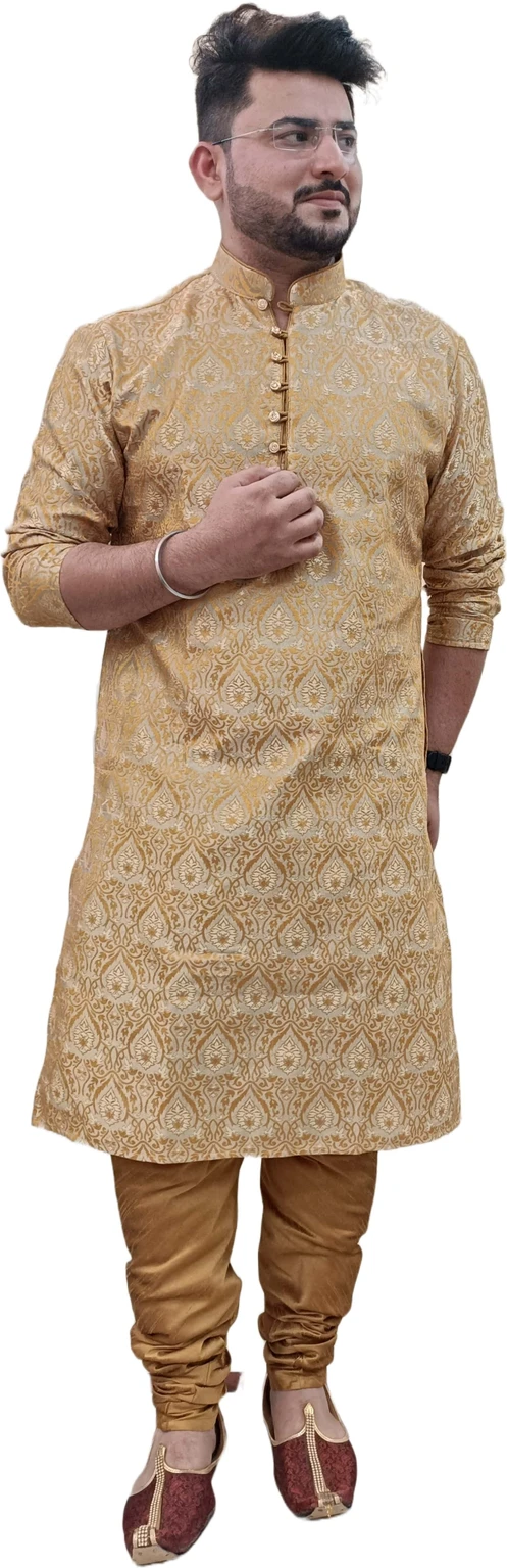 26 i Men Jacquard Kurta Pyjama Set