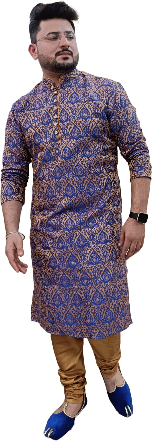 26 i Men Jacquard Kurta Pyjama Set