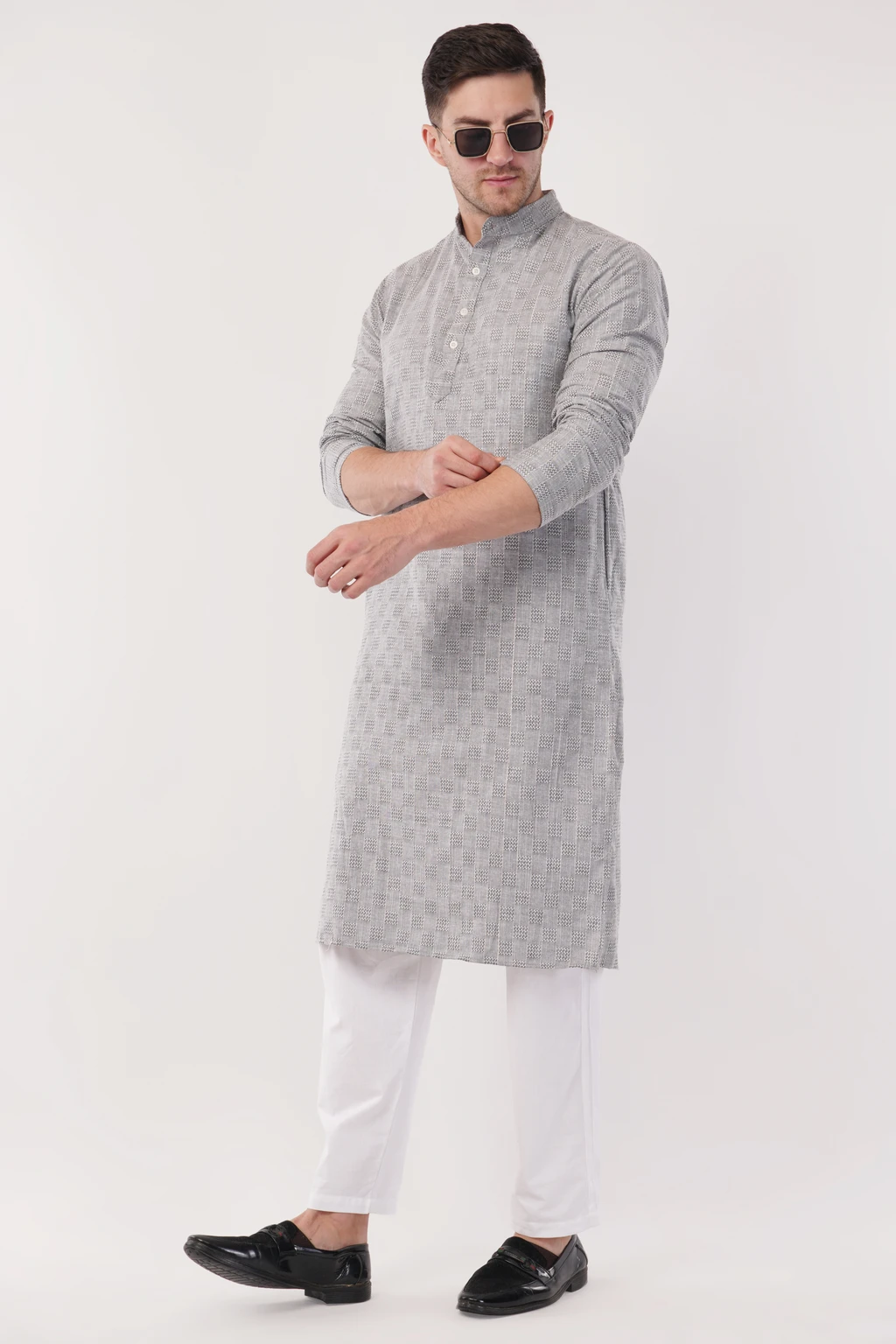 Sypher Boutique Men Cotton Blend Kurta Pyjama Set